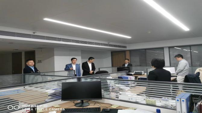 公司對金融產業(yè)基地開展全面安全檢查